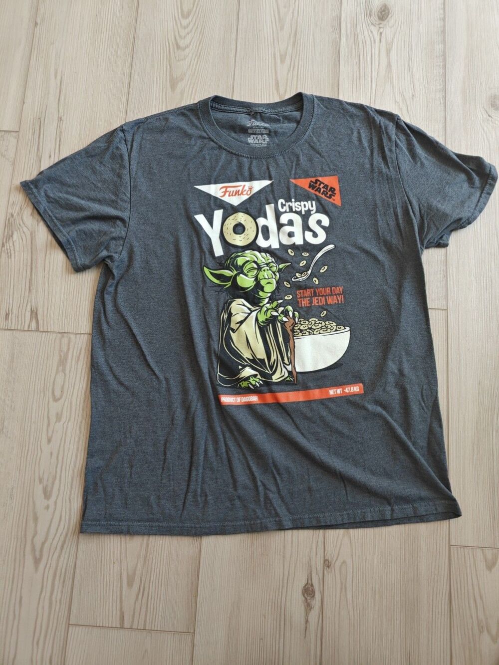 Funko star wars yoda t-shirt Size L Grey
